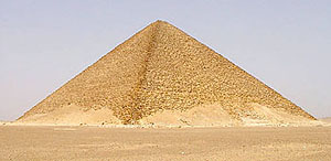 Den rda pyramiden i Dahshur
