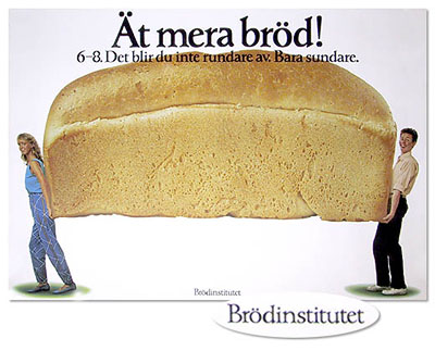 Ät bröd - annons