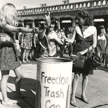Atlantic City, 1968: Freedom Trash Can