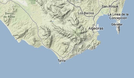 Gibraltar och Tarifa