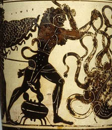 Hydra, Herakles och krabba 1