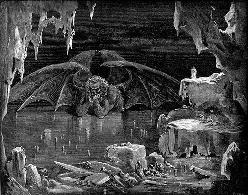 Gustave Doré: Dantes Satan