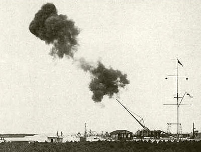 Inte Tjocka Berta utan Pariskanonen, anno 1918