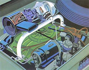 Chevrolet Corvair Monza Spyder 1962 med turbo